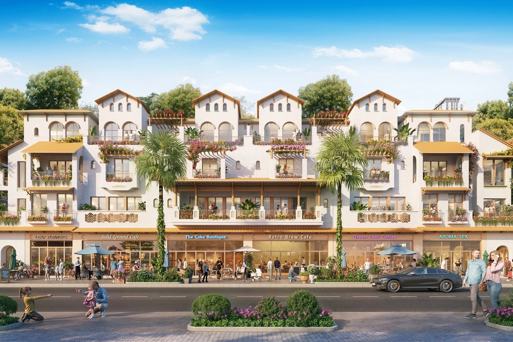 Blanca City trình làng sản phẩm nhà phố, biệt thự Casa