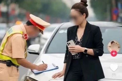 Đăng hình ảo "phú bà, đại gia bị CSGT xử phạt" có thể mất tiền thật