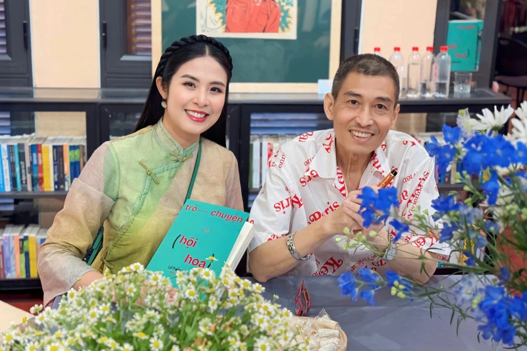 Hoa hậu Ngọc Hân kể kỷ niệm xúc động với họa sĩ Lê Thiết Cương