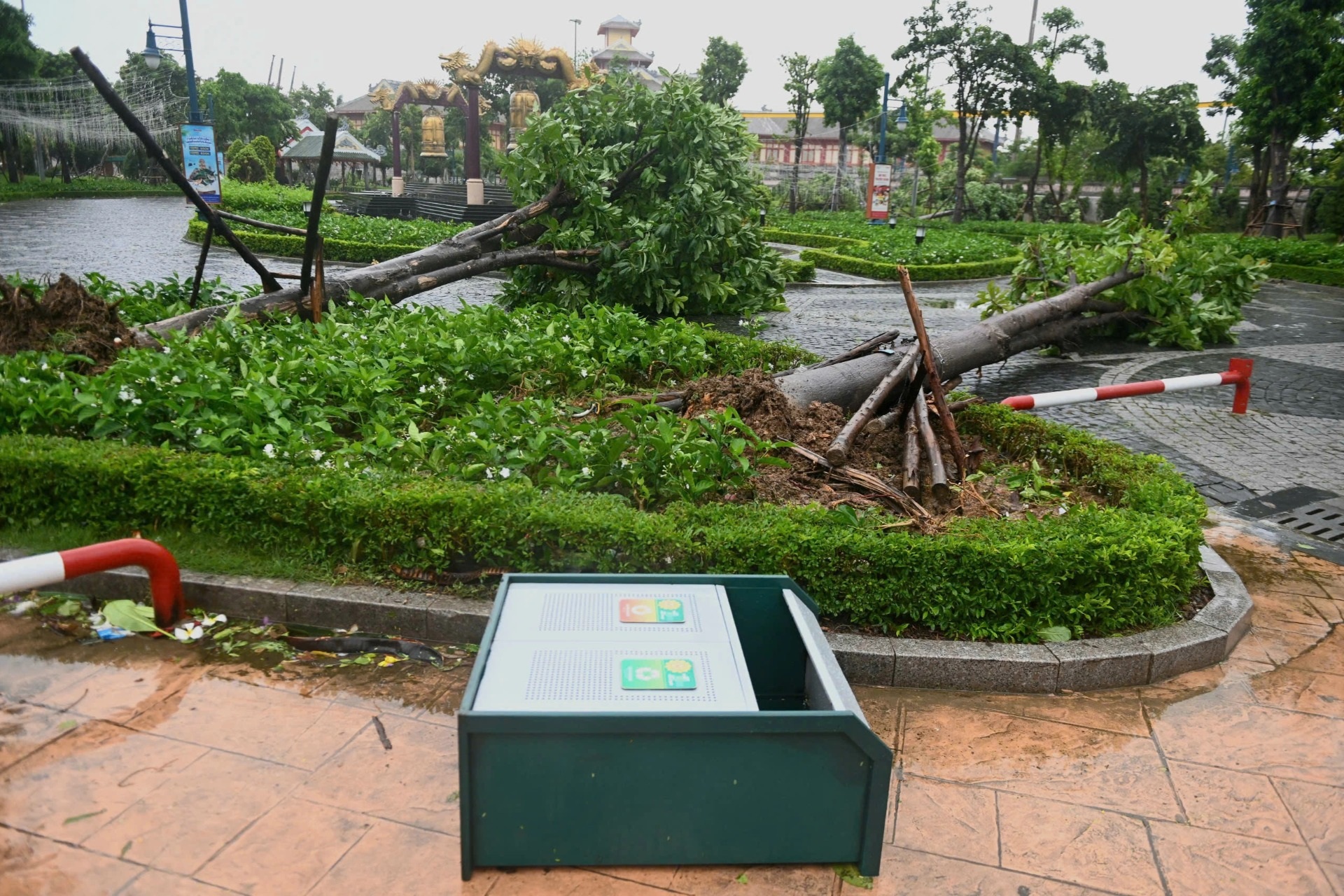 Bão Wipha đang ở rất gần đất liền