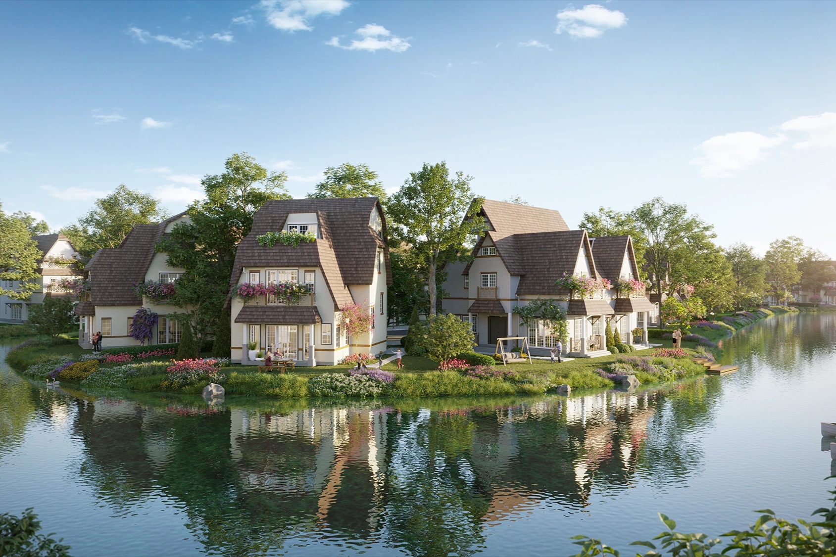 Hệ thống tuần hoàn nước khép kín, an toàn tại Đảo Châu Âu, Eco Central Park