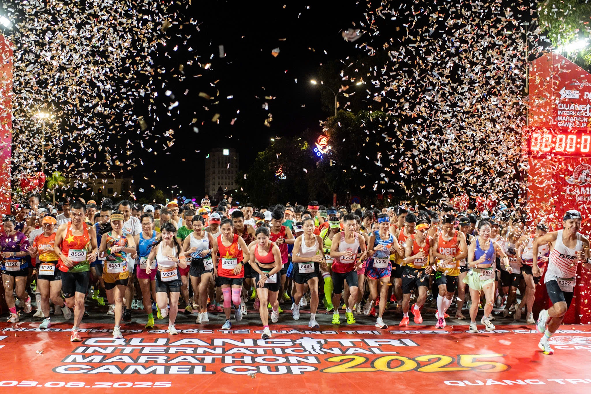 Quảng Trị International Marathon 2025 - Camel Cup bước vào thi đấu