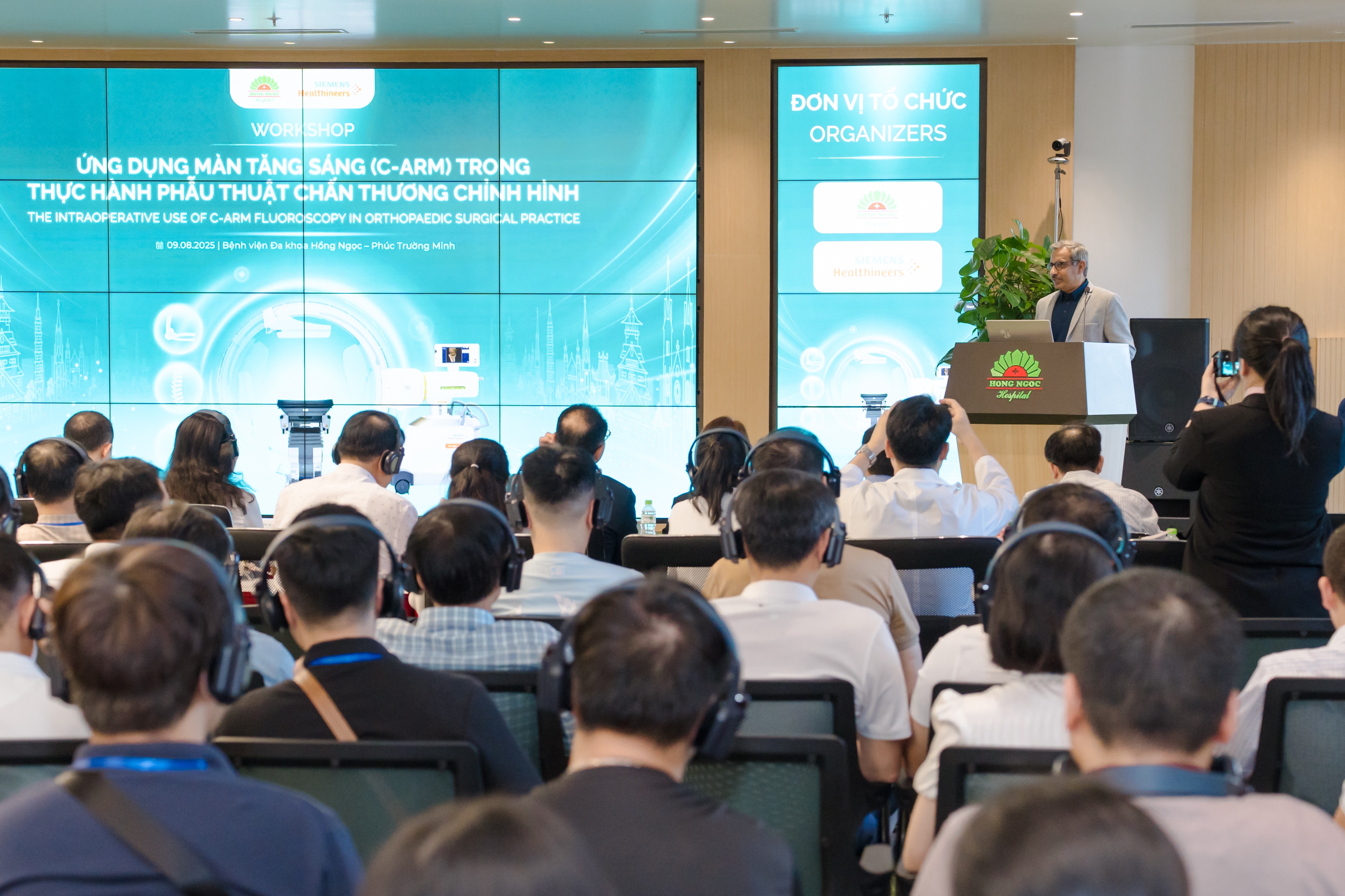 Hội thảo quốc tế ứng dụng máy C-arm trong phẫu thuật chấn thương chỉnh hình