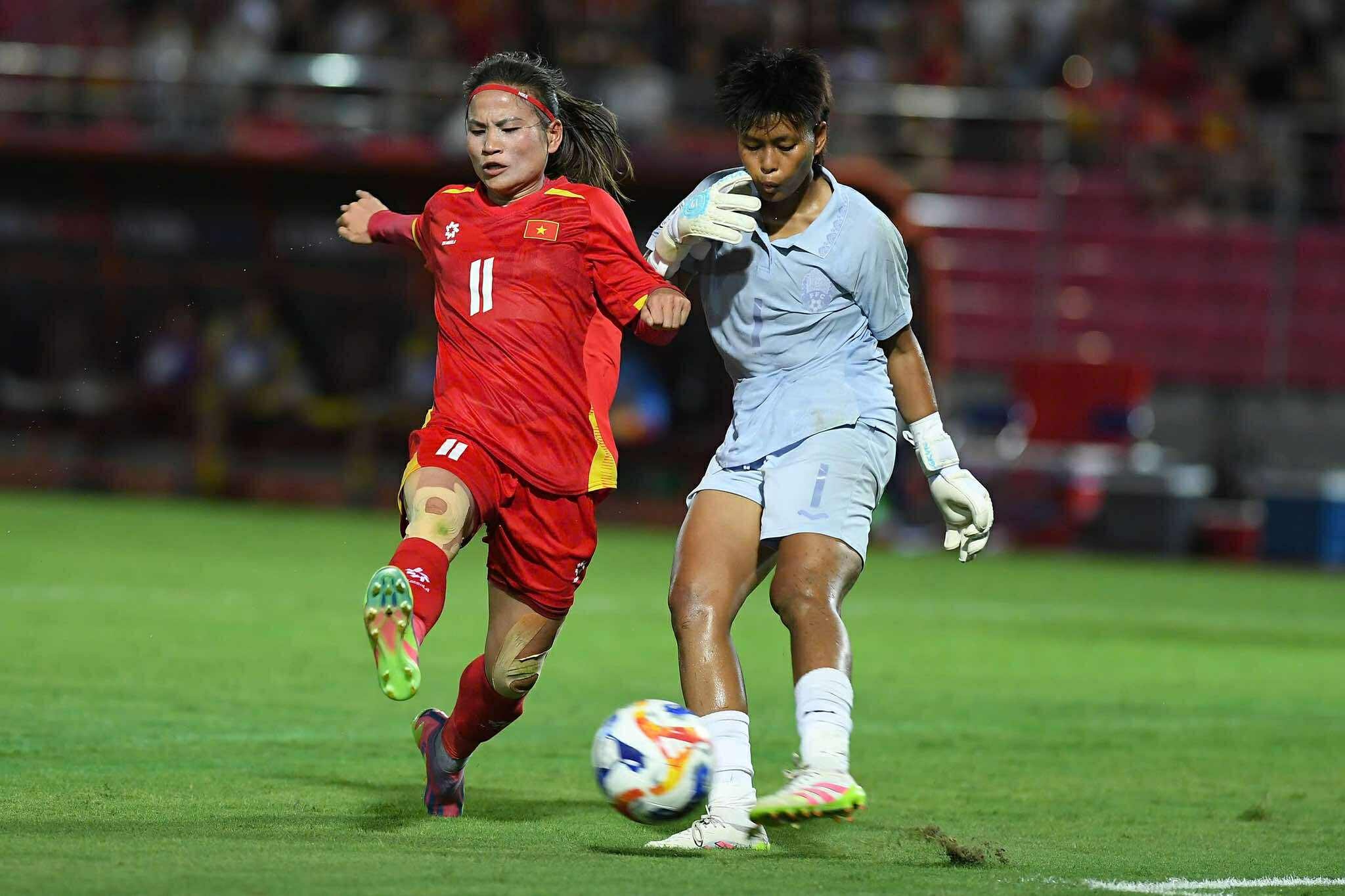Đội tuyển nữ Việt Nam 7-0 Indonesia (hiệp 2): Hải Yến đặt dấu ấn