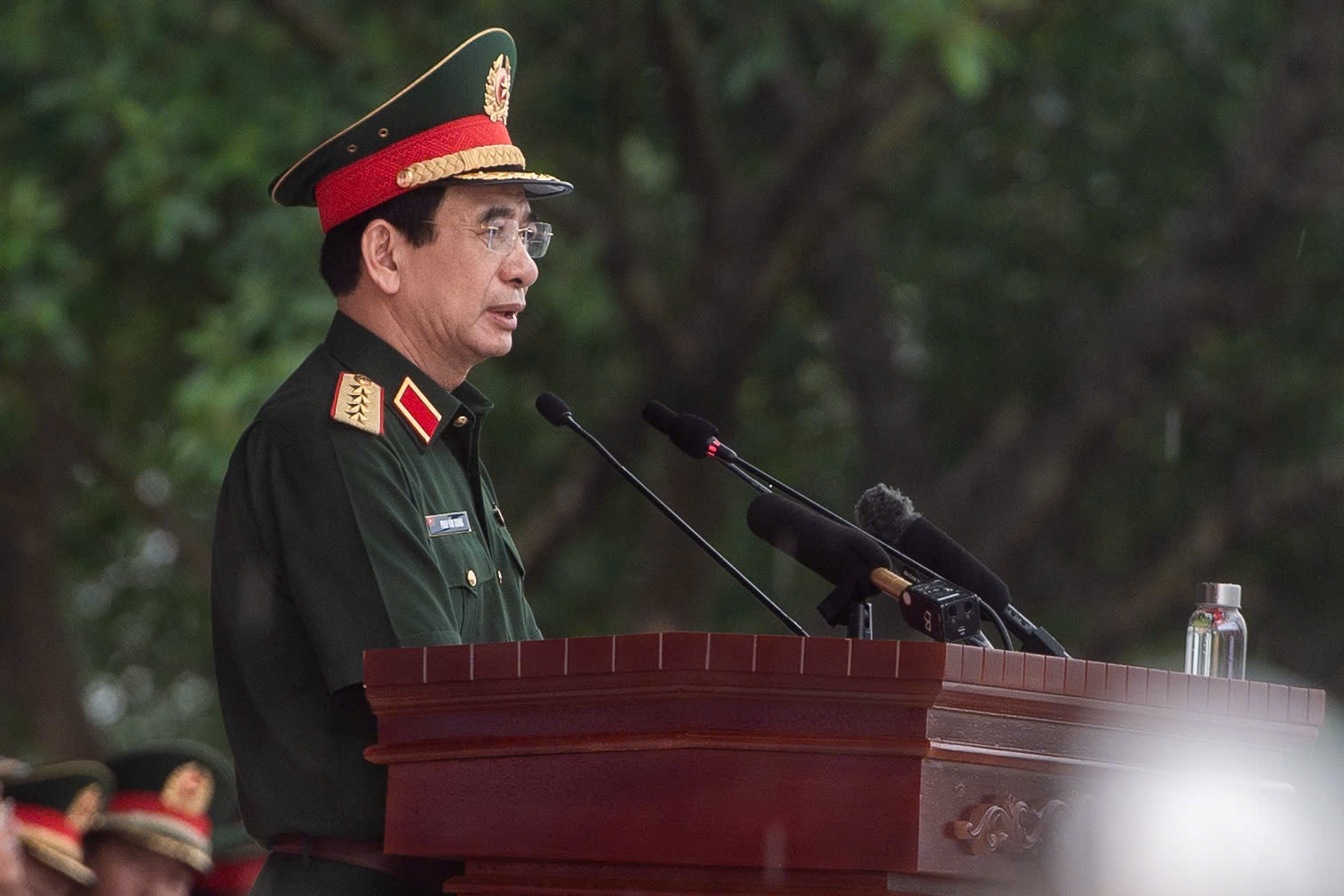 Đại tướng Phan Văn Giang: "Không vì áo ướt, mặt vầy nước mà đi không tốt"