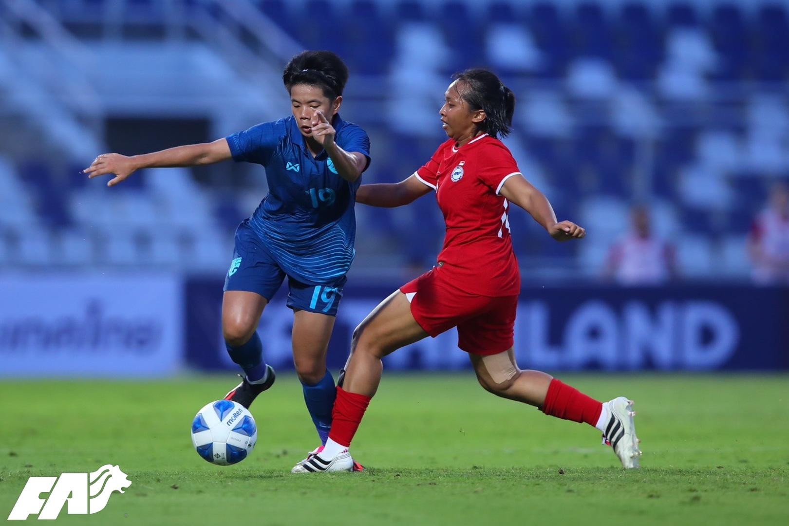 Tuyển nữ Thái Lan 1-0 Myanmar (hiệp 1): Sai lầm vô cùng khó hiểu