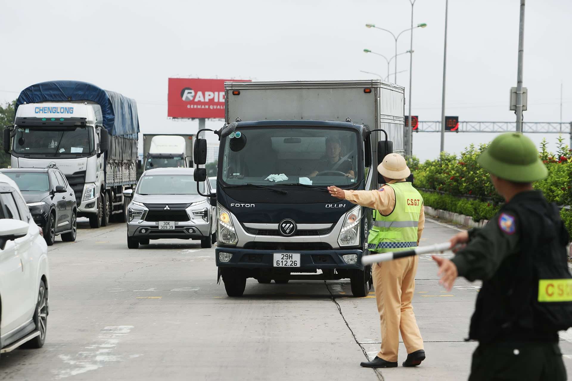Phân luồng tạm thời các tuyến cao tốc trong ngày 21/8