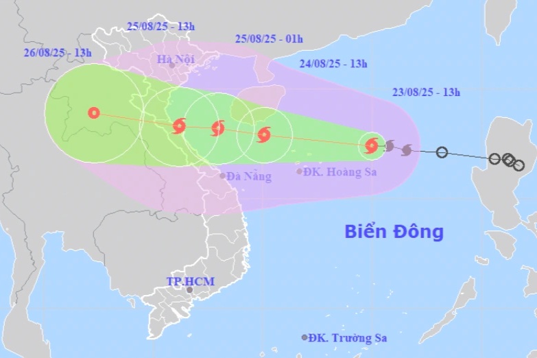 Vì sao bão số 5 liên tục tăng cấp?