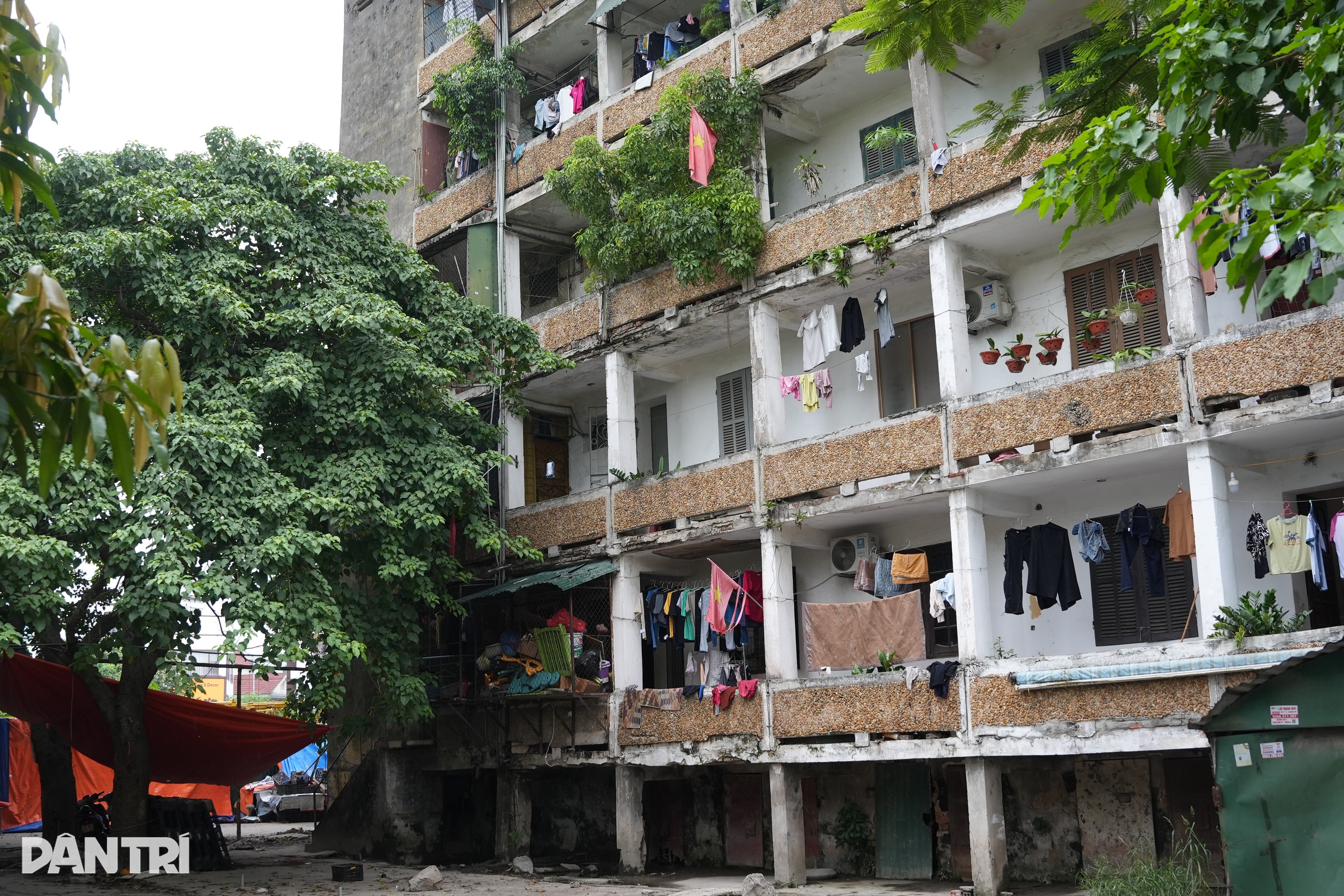 Nghệ An di dời khẩn cấp hơn 1.300 dân khỏi chung cư cũ trước bão Kajiki