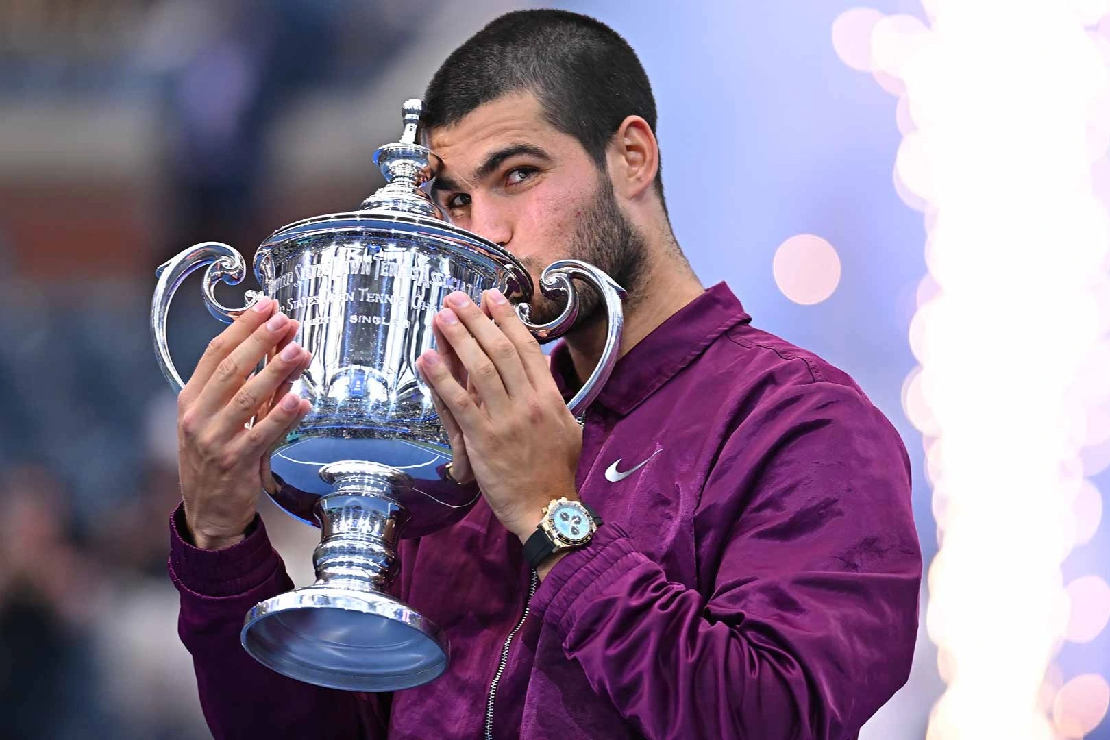 Alcaraz hạnh phúc sau khi vô địch US Open, lên ngôi số một thế giới