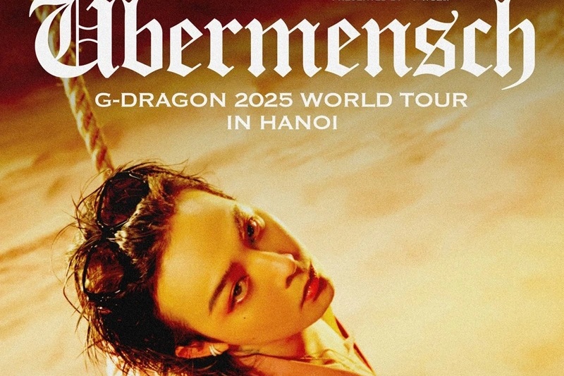 8Wonder đưa G-DRAGON 2025 WORLD TOUR [Übermensch] về Việt Nam