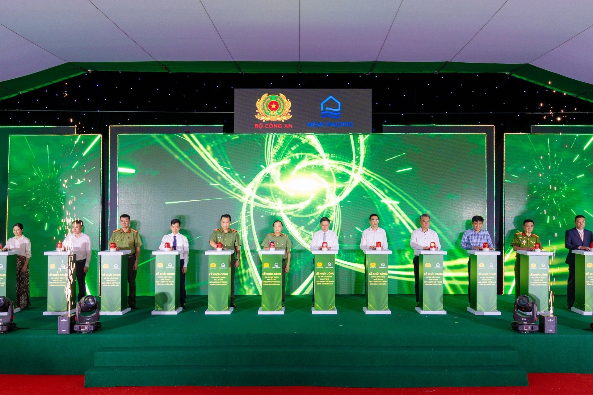 Khởi công dự án nhà ở cho lực lượng vũ trang công an nhân dân F3 Thanh Liệt
