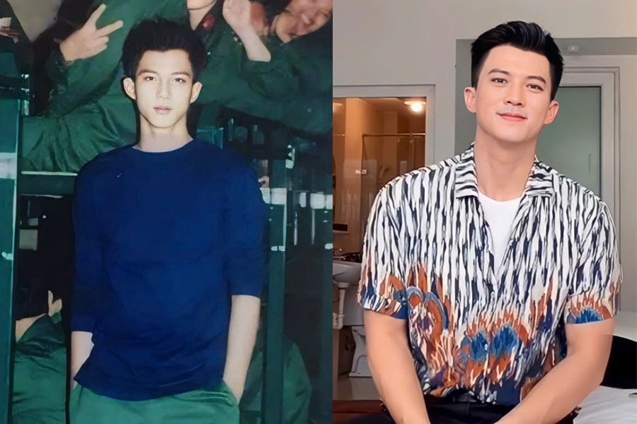 Ảnh hiếm trong quân ngũ của "tổng tài" phim giờ vàng