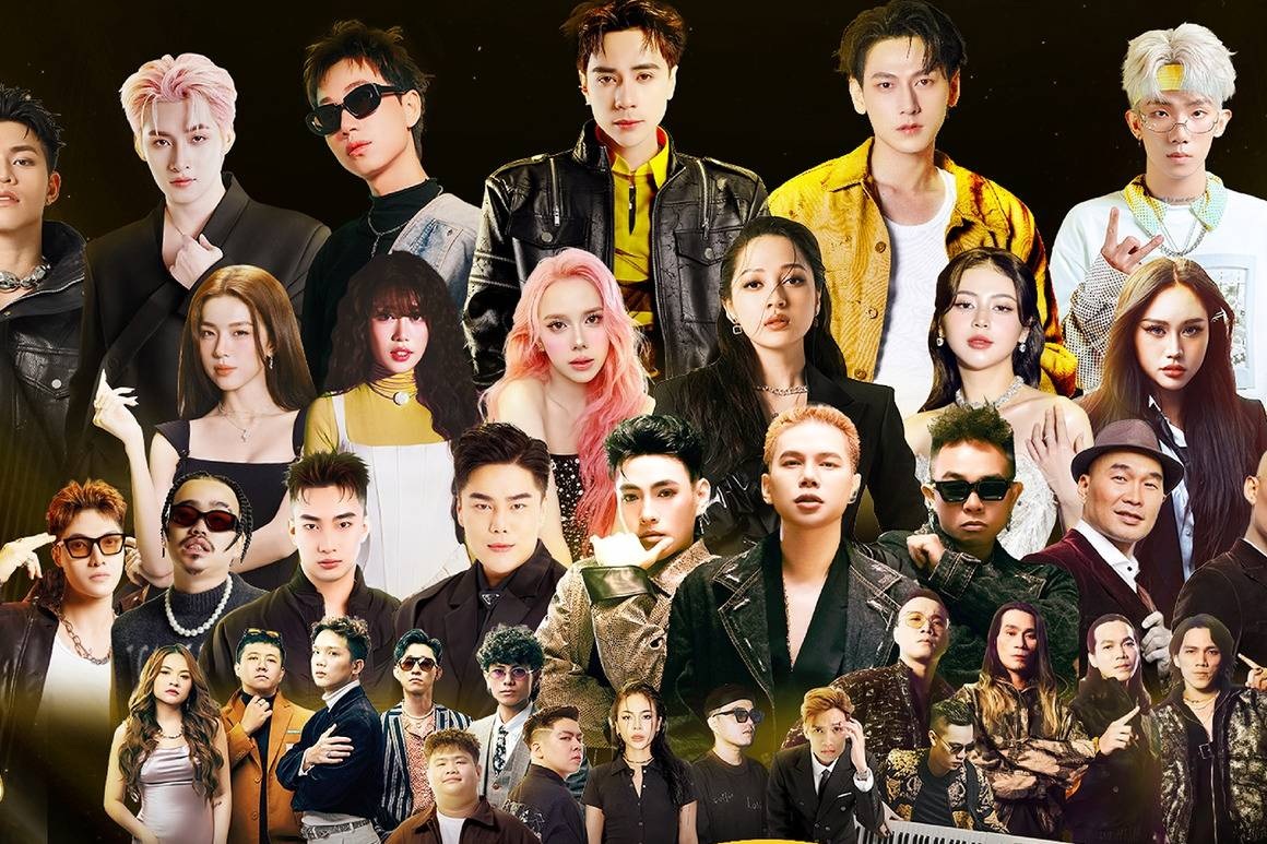 Dàn sao nổi tiếng quy tụ trong 6 đêm nhạc tại khu Đông TPHCM