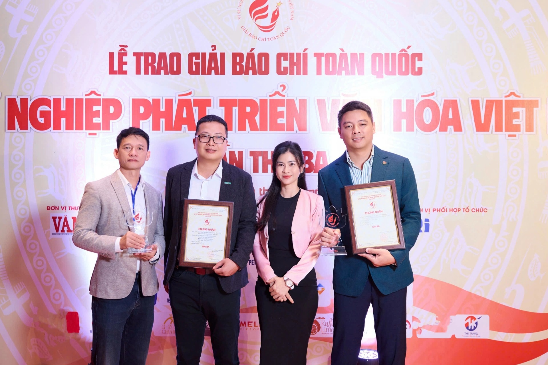 Báo Dân trí giành 3 giải báo chí "Vì sự nghiệp phát triển Văn hoá Việt Nam"