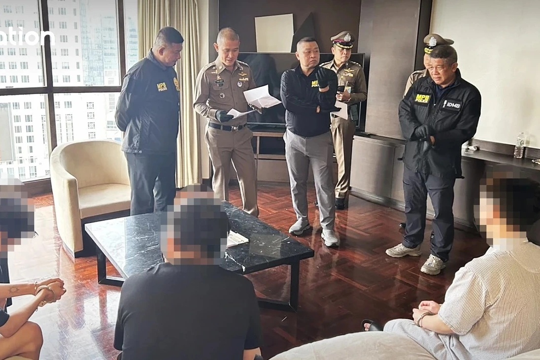 Thái Lan bắt 4 người nghi là trùm lừa đảo Trung Quốc chạy từ Campuchia sang