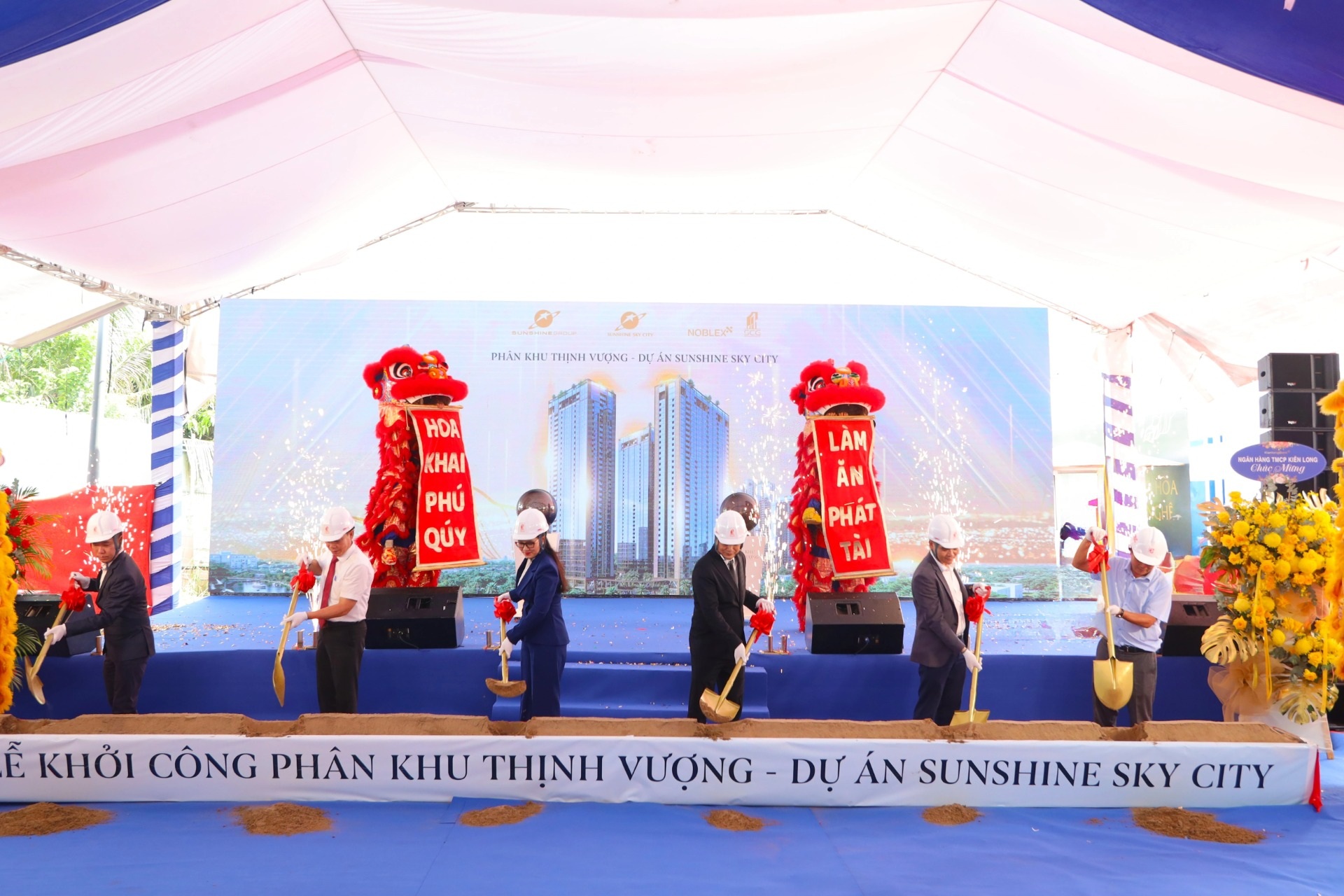 Sunshine Group khởi công phân khu Thịnh Vượng, tăng tốc hoàn thiện dự án Sunshine Sky City
