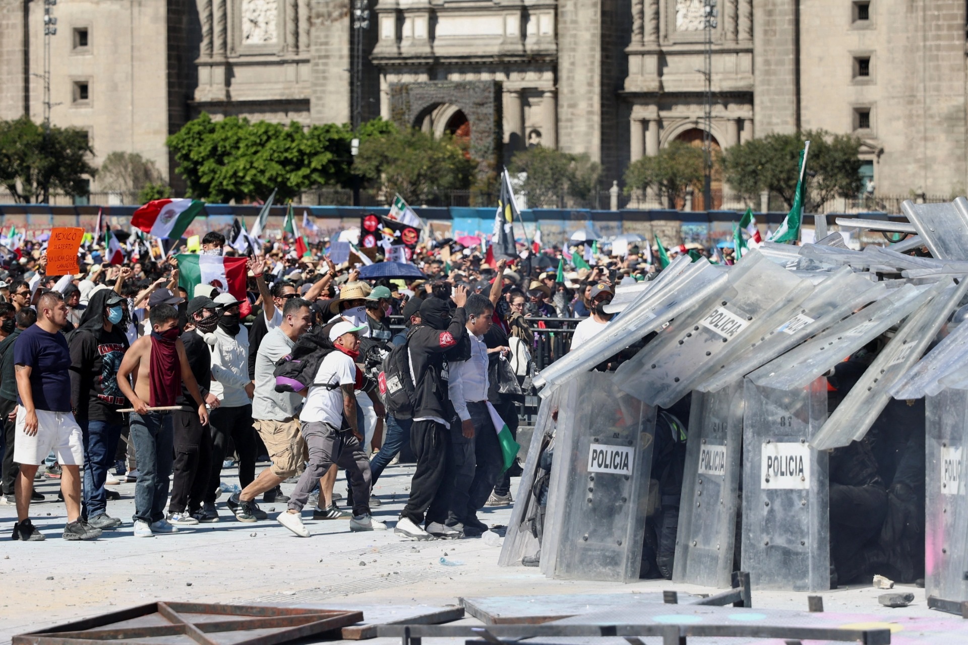 Biểu tình “Gen Z” bùng phát tại Mexico