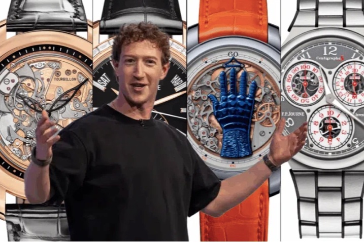 Bộ sưu tập đồng hồ trị giá triệu USD, nhiều chiếc hiếm của ông chủ Facebook