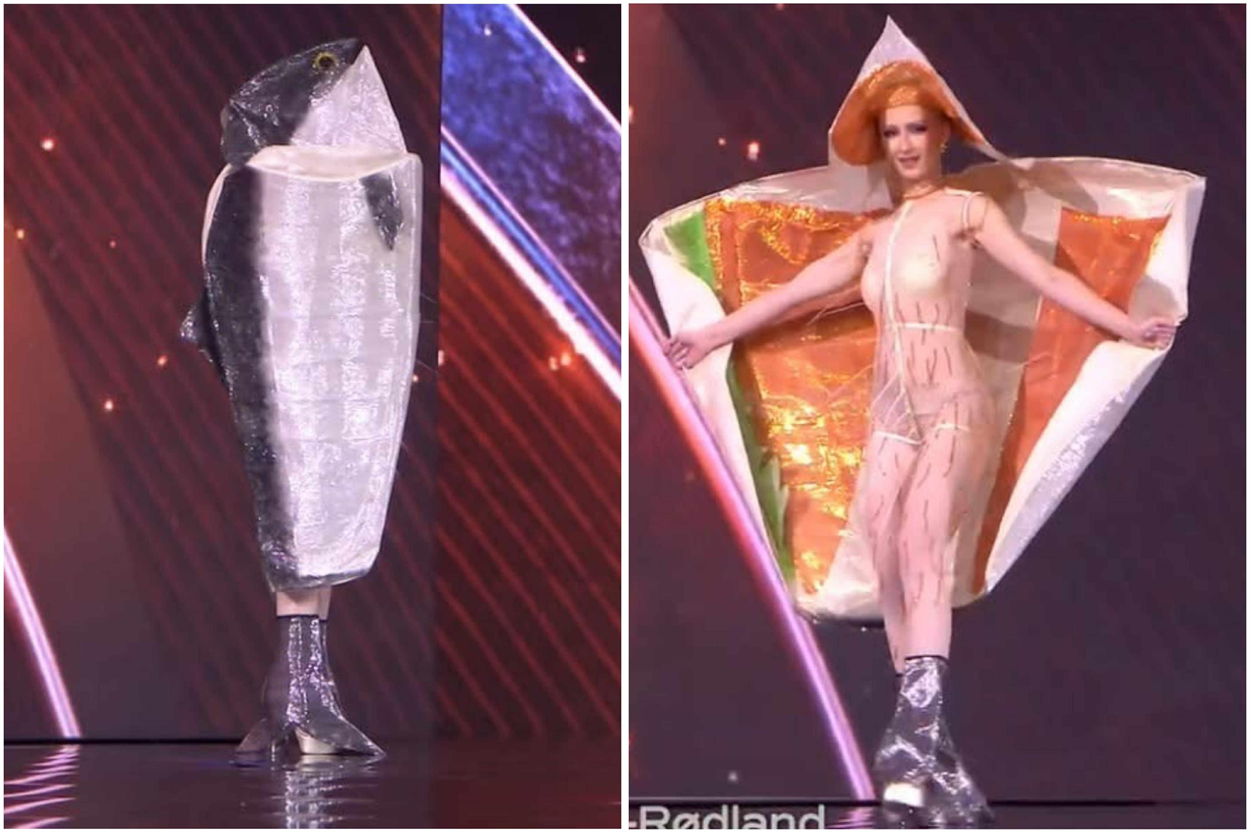 Màn biến hình độc lạ của người đẹp Na Uy gây sốt Hoa hậu Hoàn vũ 2025