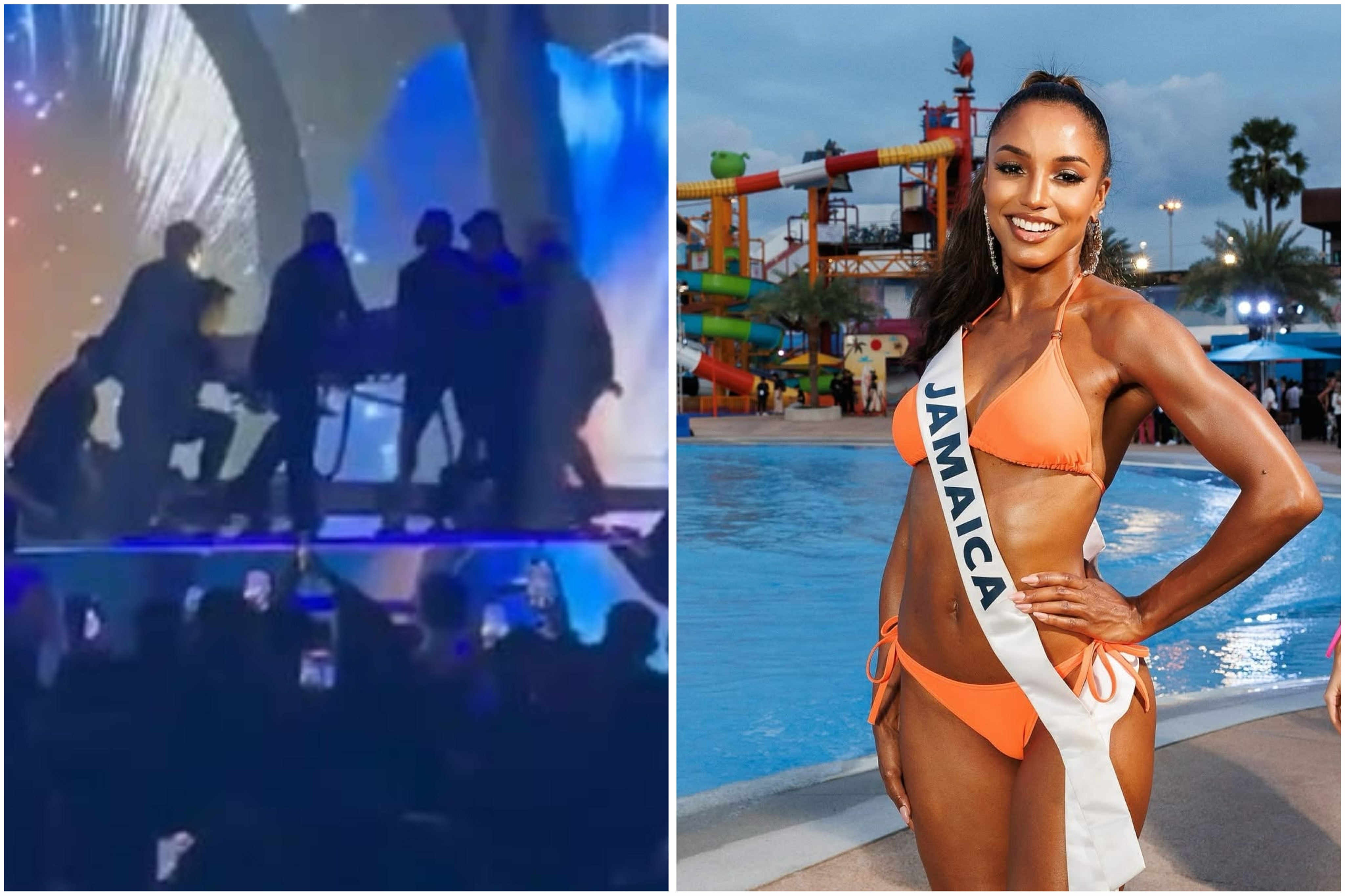 Sự cố bất ngờ tại bán kết Hoa hậu Hoàn vũ 2025, một thí sinh phải nhập viện