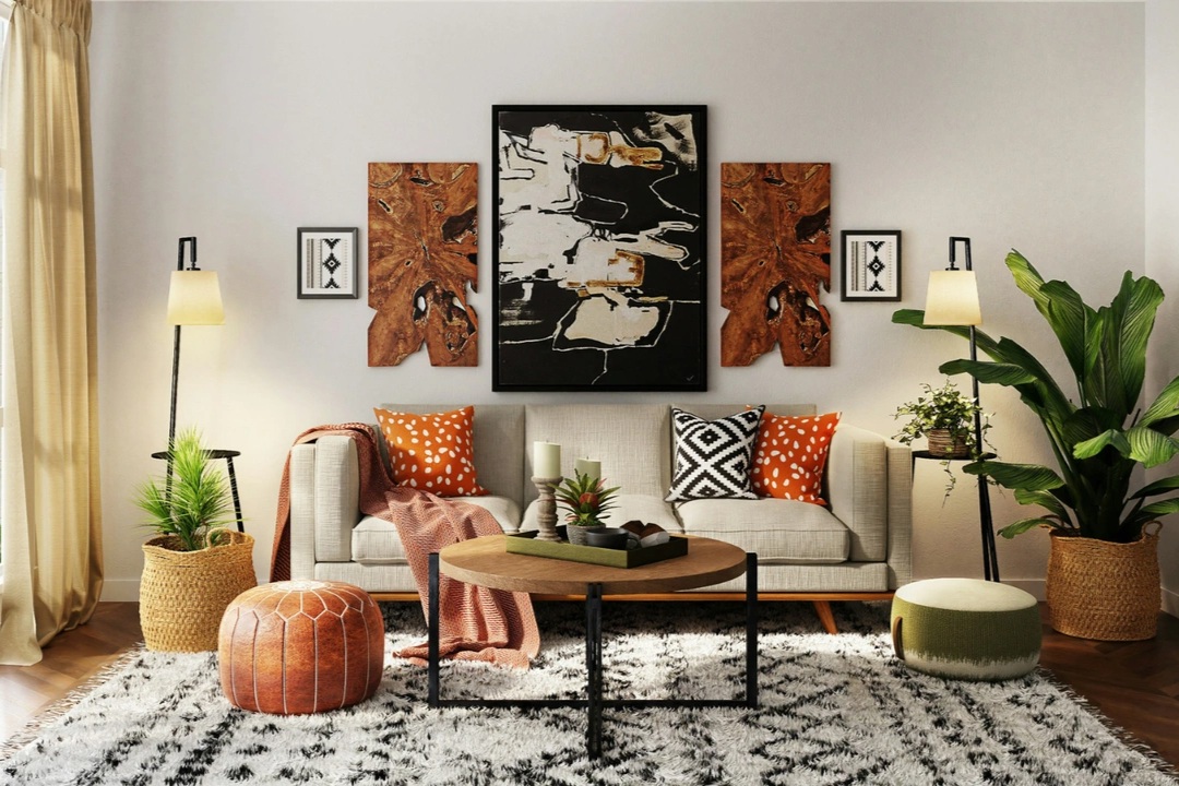 Phòng khách rộng thênh thang nhờ 5 góc lưu trữ "tàng hình" ít ai ngờ