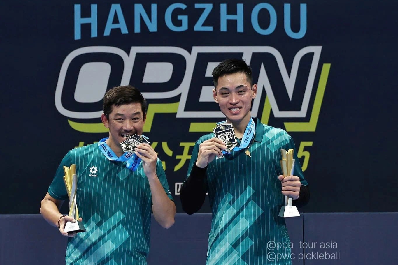 Vinh Hiển - Minh Quân làm nên lịch sử cho pickleball Việt Nam