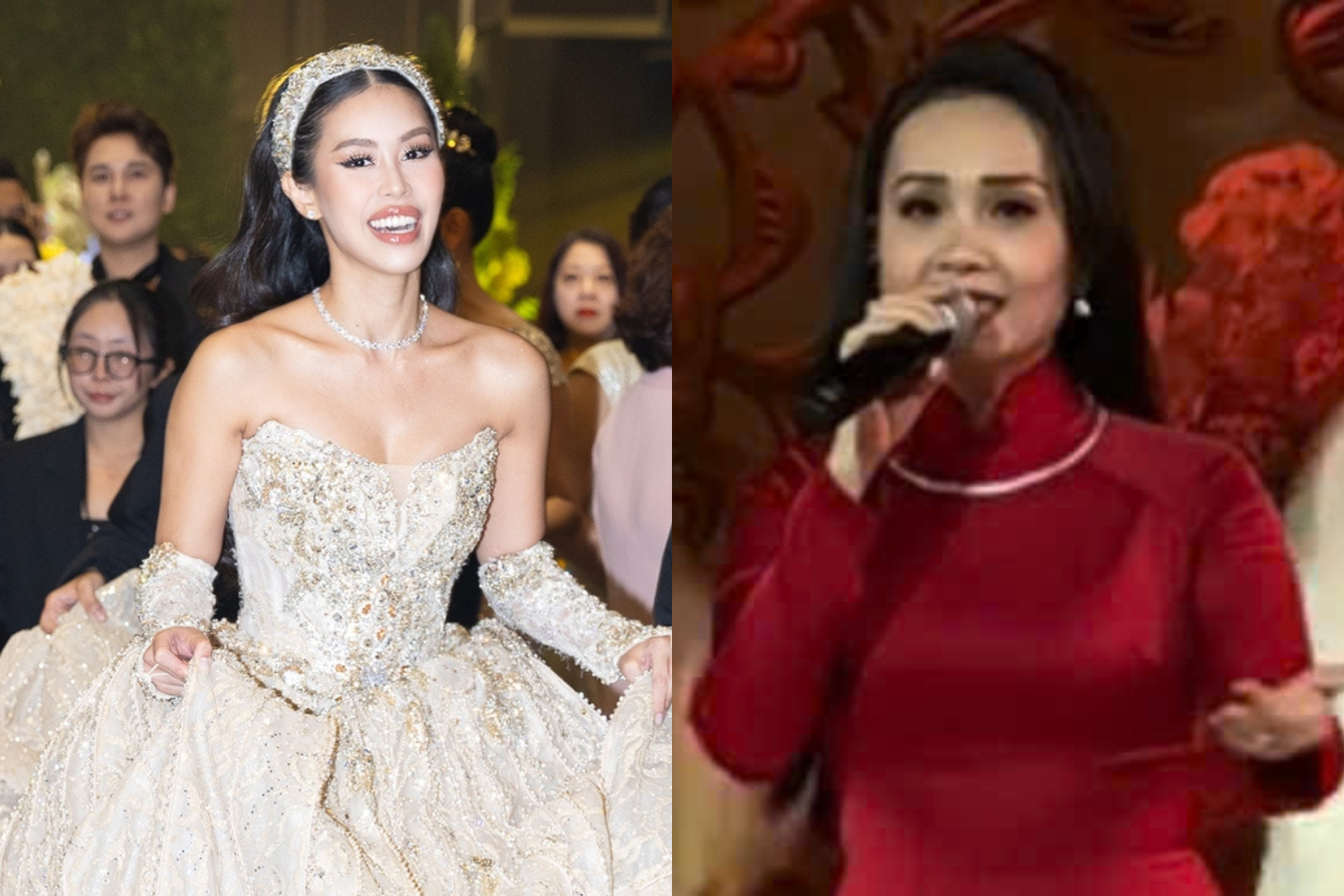 Cẩm Ly hát dân ca tại lễ cưới con gái tỷ phú Johnathan Hạnh Nguyễn gây sốt