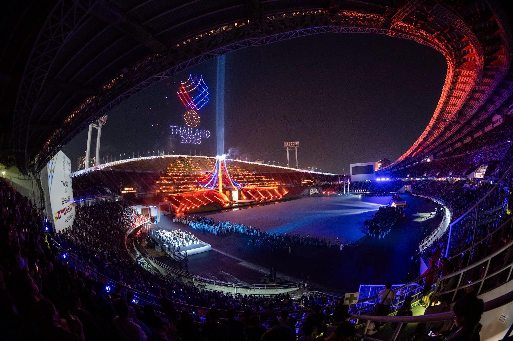 SEA Games 33 “cháy” từ giây đầu trong đêm hội Bangkok