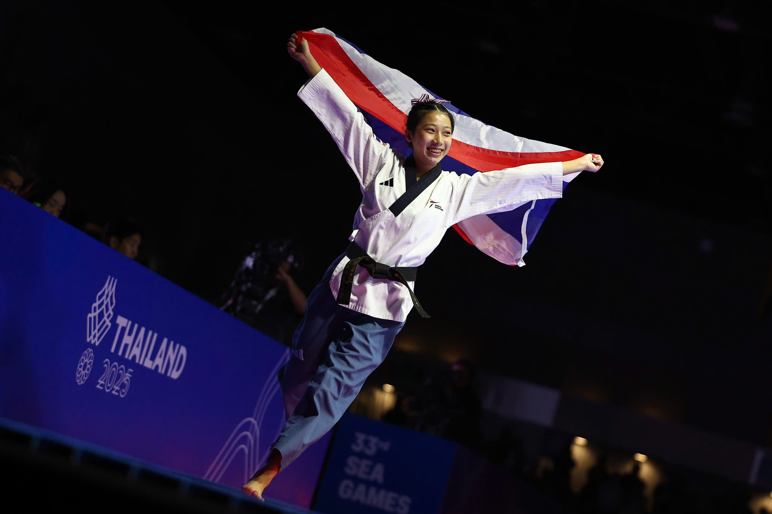 Thái Lan giành HCV đầu tiên ở SEA Games 33 tại nội dung chỉ có 3 VĐV