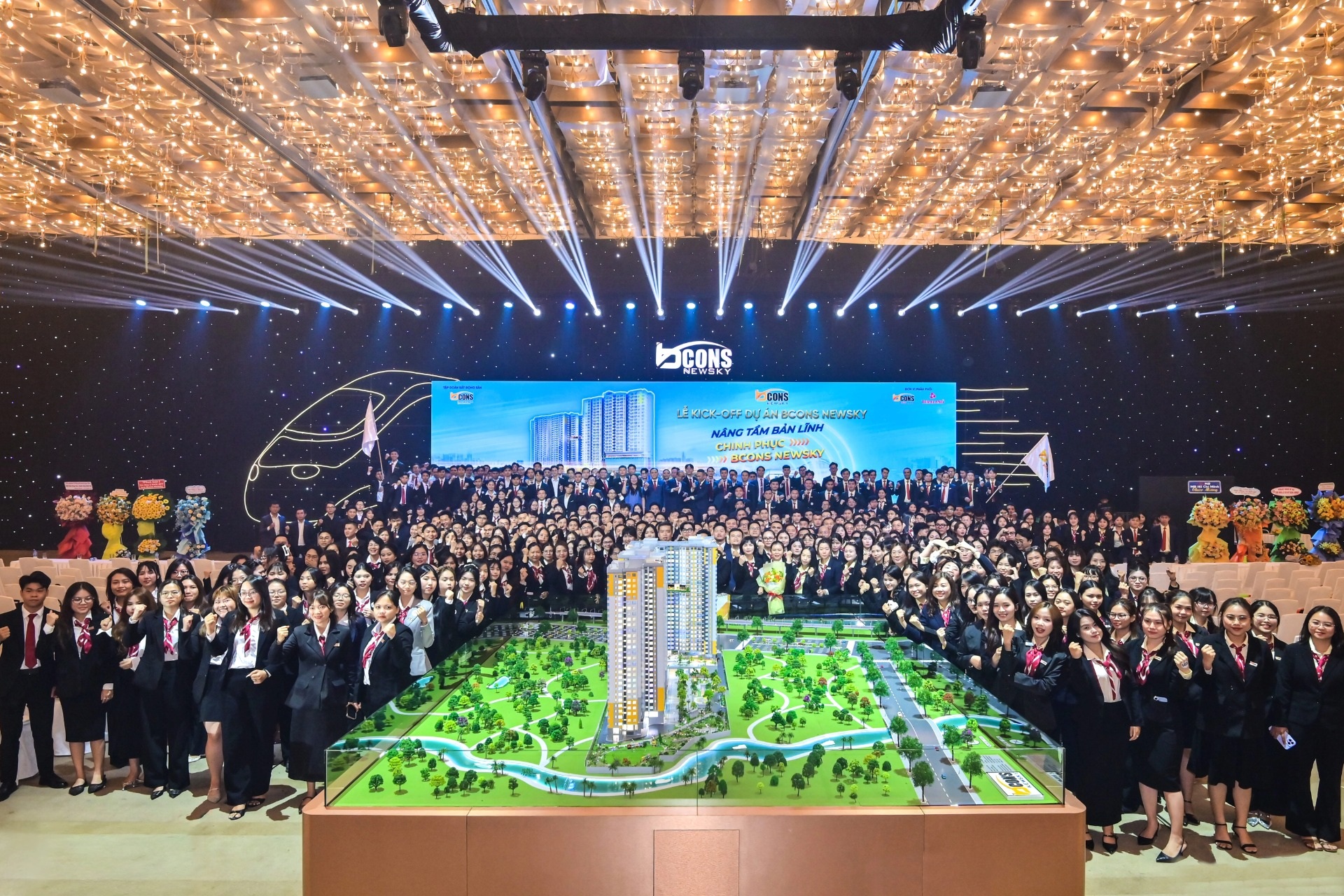 Gần 1.000 người tham dự lễ ra mắt dự án Bcons NewSky