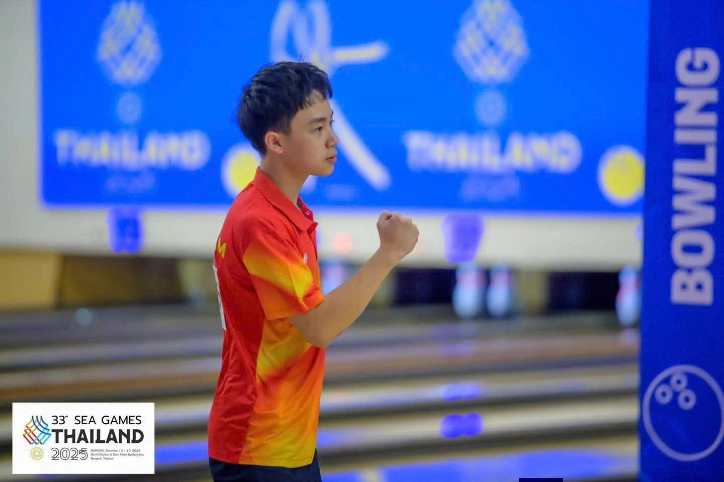 Nhật ký SEA Games 33 ngày 14/12: Trần Hoàng Khôi giành HCV bowling