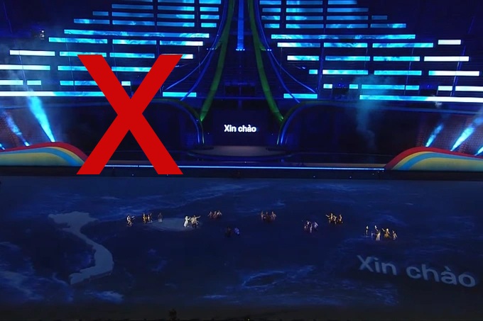 Ban tổ chức SEA Games 33 xin lỗi Việt Nam về sai sót bản đồ lãnh thổ