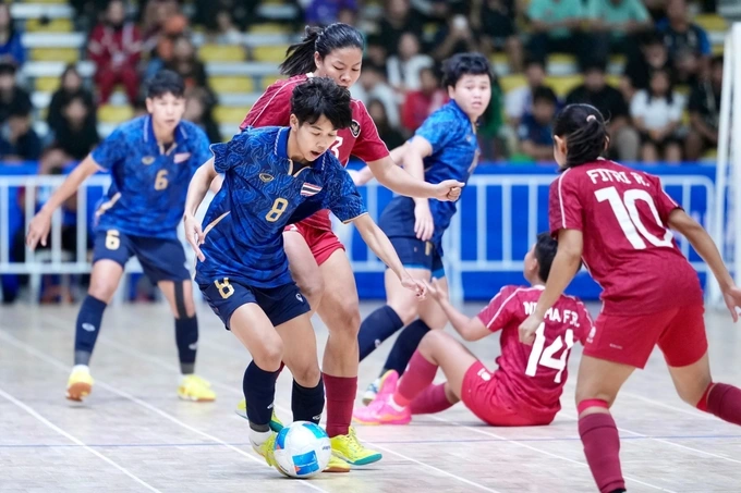 Thái Lan bị loại bất ngờ, hết cơ hội tranh HCV với futsal nữ Việt Nam