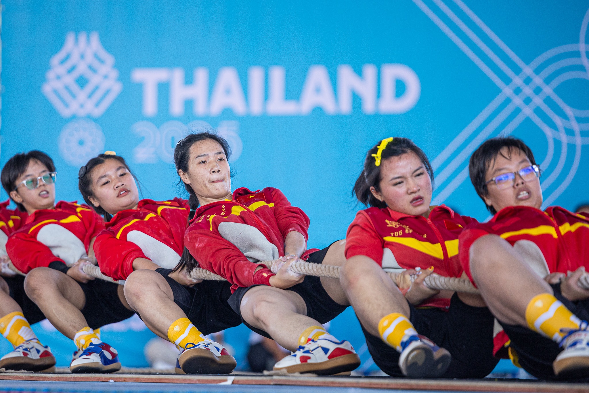 Kéo co Việt Nam đánh dấu lần đầu tiên dự SEA Games bằng trọn bộ huy chương