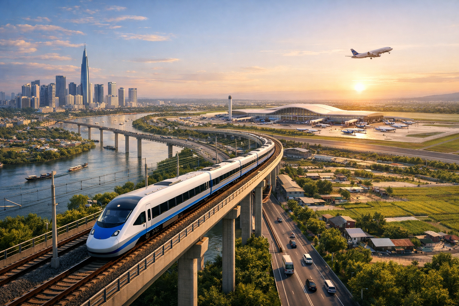 Đường sắt Thủ Thiêm - Long Thành được TPHCM đề xuất đầu tư theo PPP