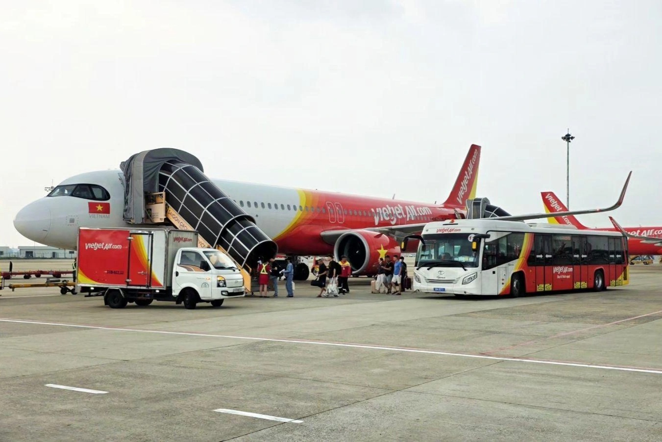 Hãng hàng không Vietjet sẵn sàng cho cao điểm Tết
