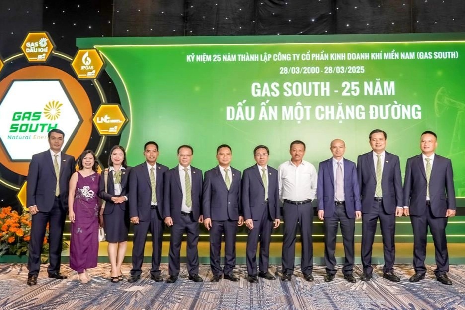 Gas South: 25 năm dấu ấn một chặng đường phát triển bền vững