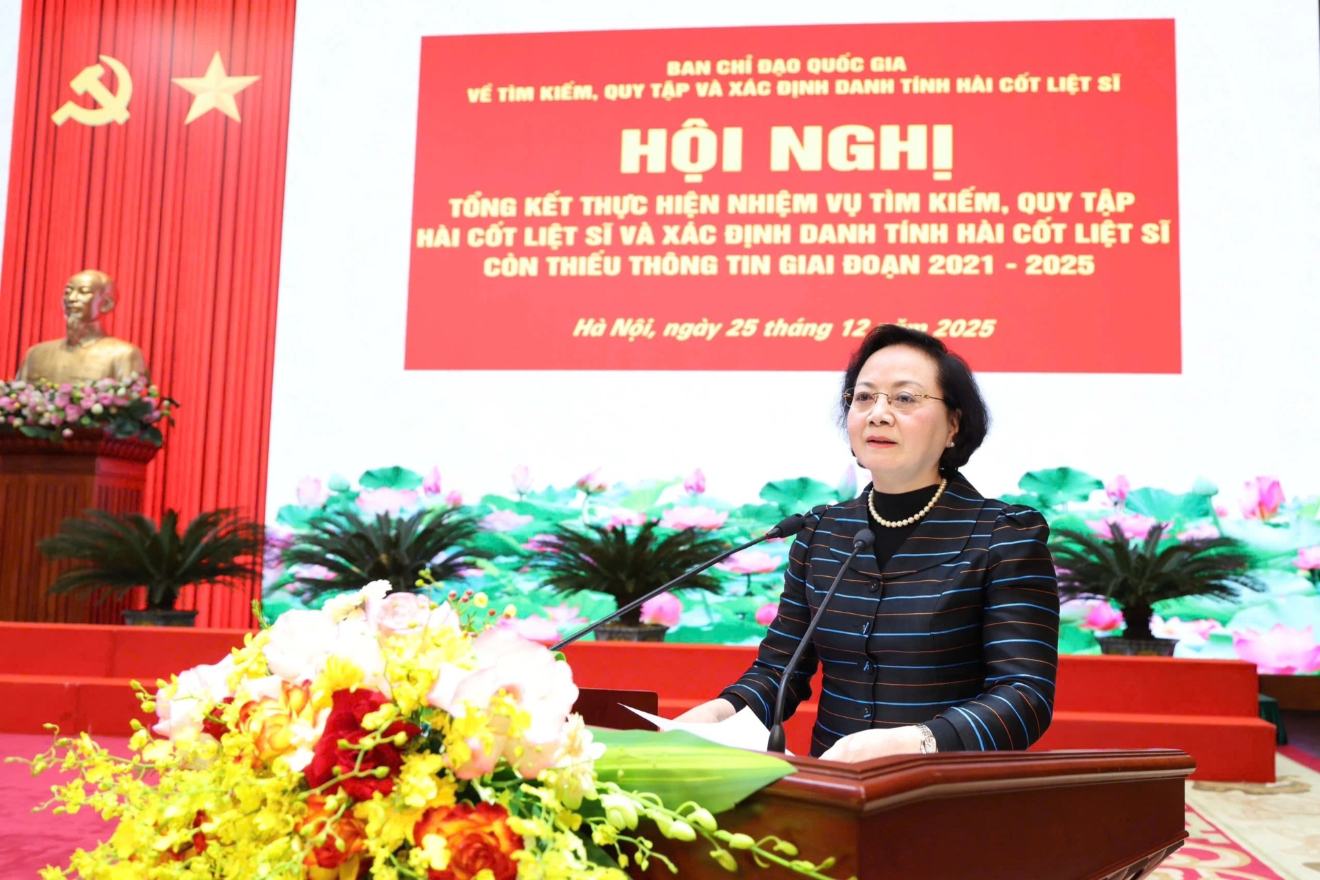 Phó Thủ tướng nêu hạn định quy tập 10.000 hài cốt liệt sỹ