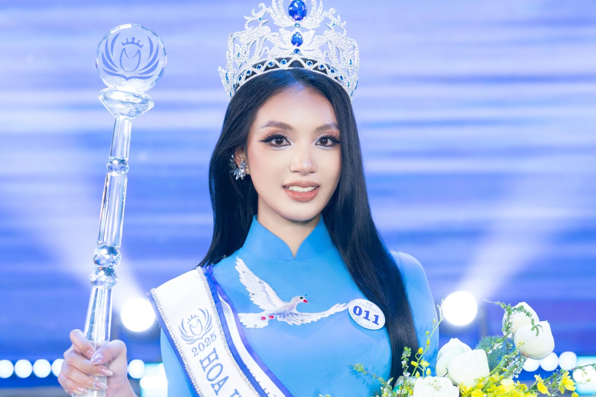 Nguyễn Phương Thanh đăng quang Hoa hậu Sinh viên Hòa bình Việt Nam 2025