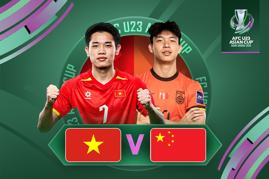 So sánh sức mạnh giữa U23 Việt Nam và U23 Trung Quốc