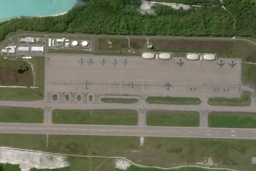 Ảnh vệ tinh căn cứ quân sự bí mật của Mỹ ở Ấn Độ Dương gây chú ý