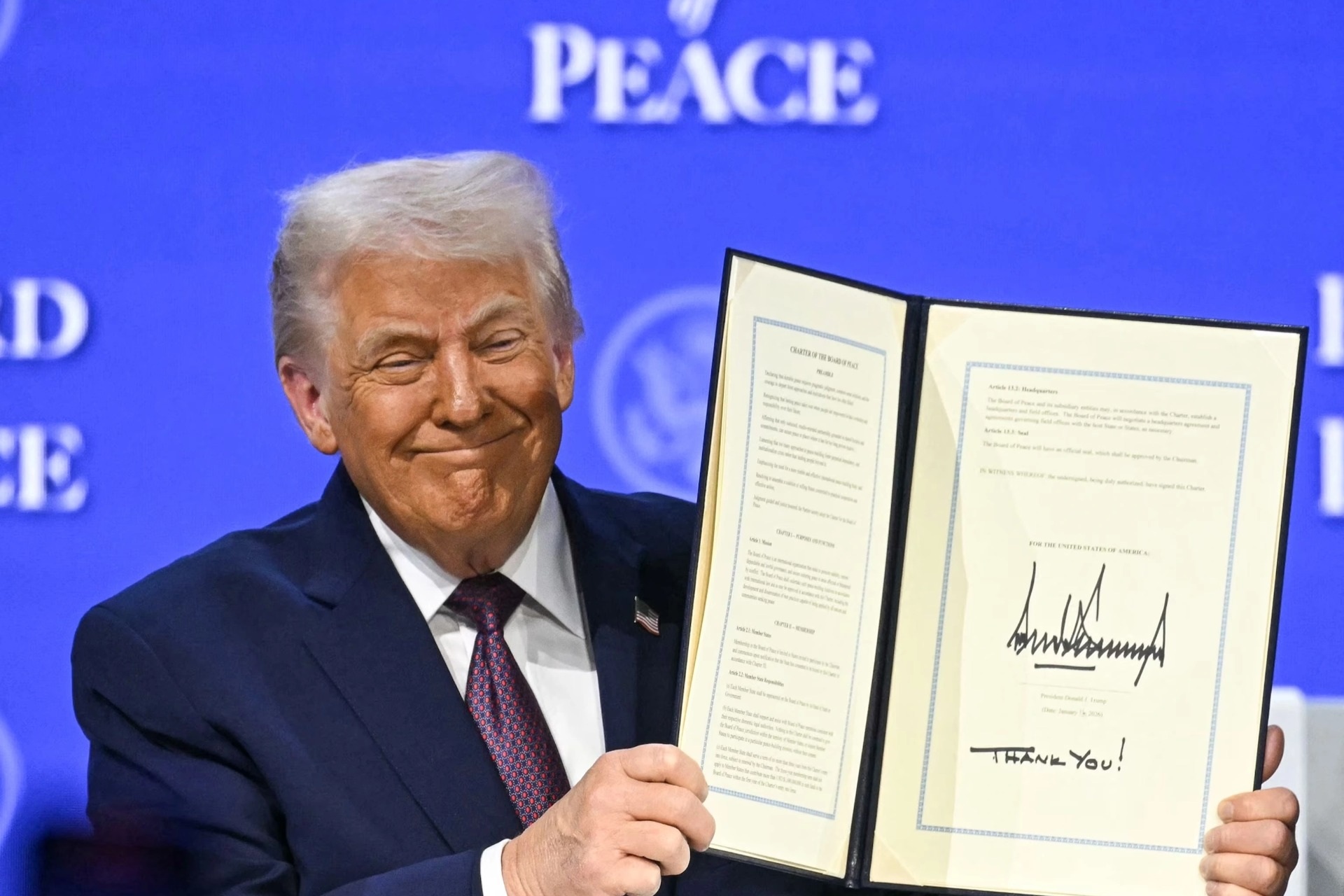 Mỹ ra mắt Hội đồng Hòa bình