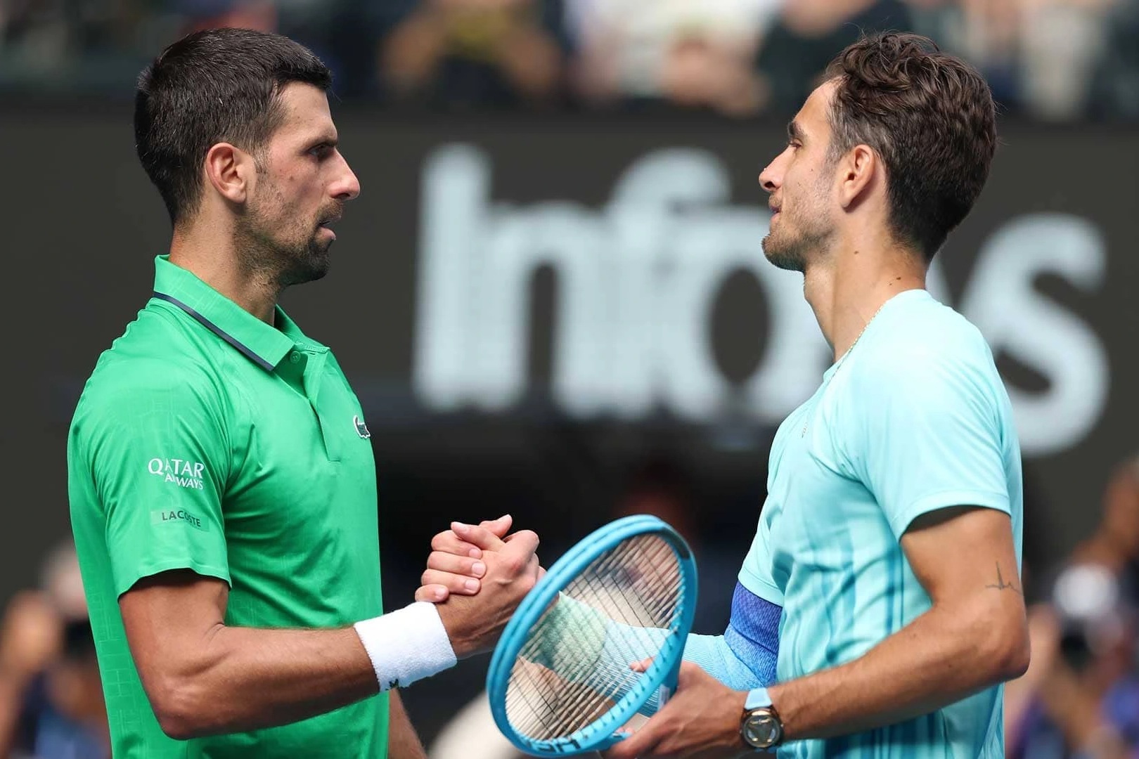 Djokovic thừa nhận không xứng đáng vào bán kết Australian Open 2026