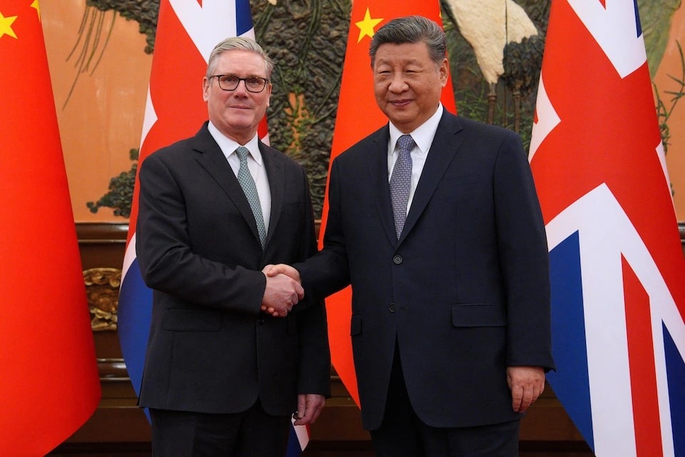 Thủ tướng Anh lần đầu thăm Trung Quốc sau 8 năm