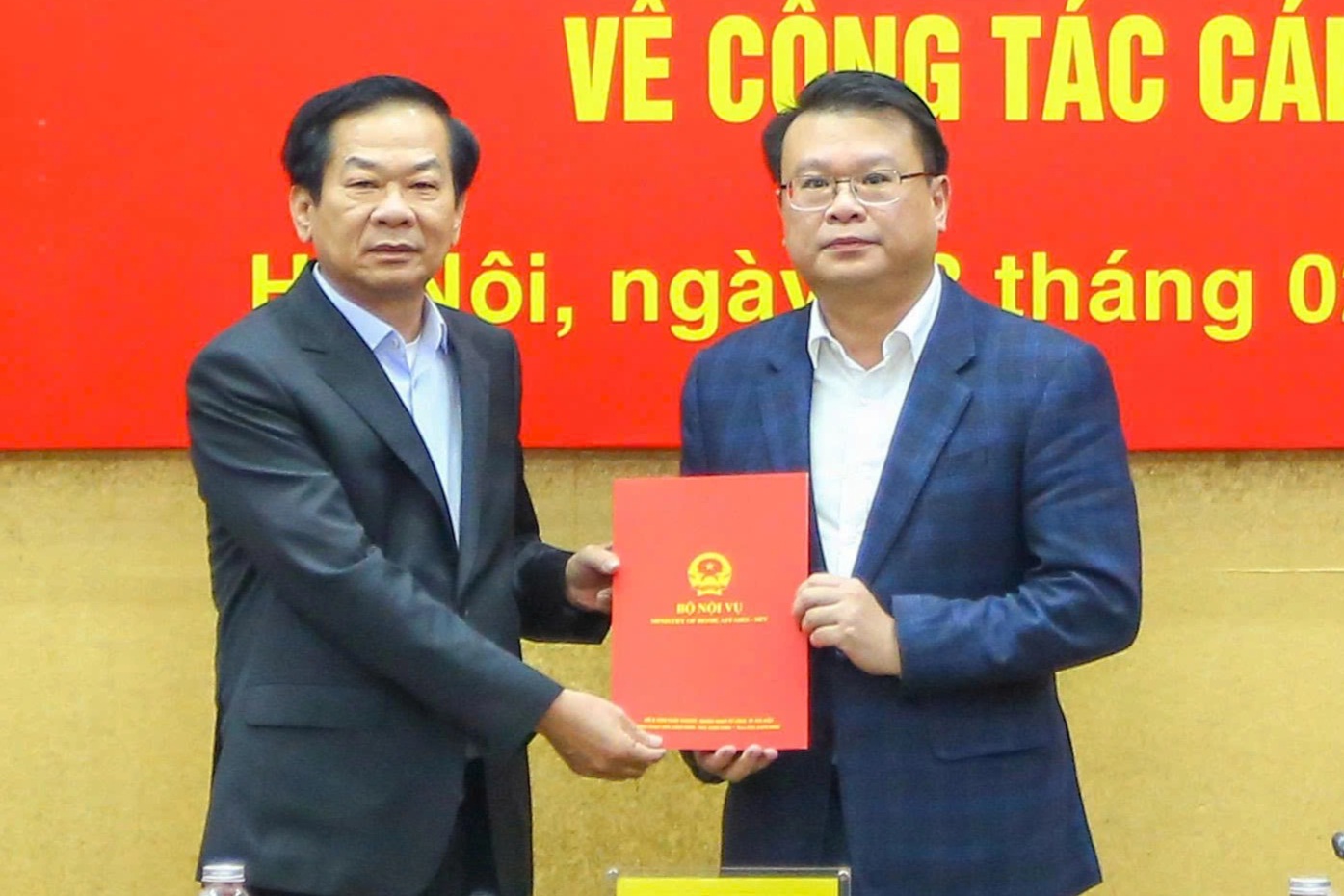 Bộ trưởng Nội vụ bổ nhiệm Chánh Văn phòng Bộ