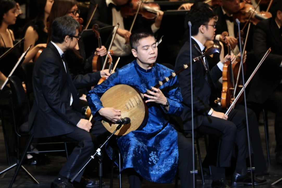 Tiếng đàn nguyệt hòa quyện dàn nhạc giao hưởng trong "Giai điệu mùa xuân"