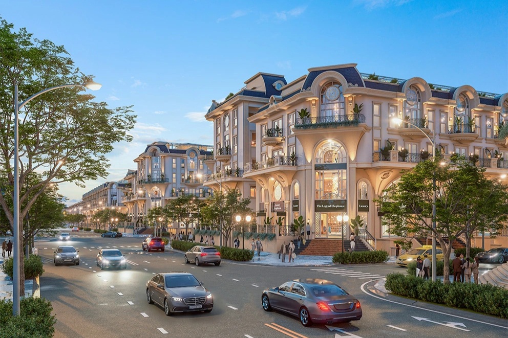 The Legend Shophouse: Khi kiến trúc giao thương hòa cùng nhịp sống tinh hoa