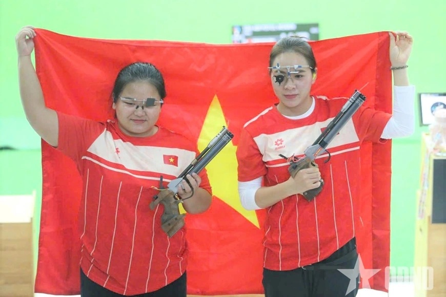 Bắn súng Việt Nam xuất sắc giành huy chương vàng châu Á