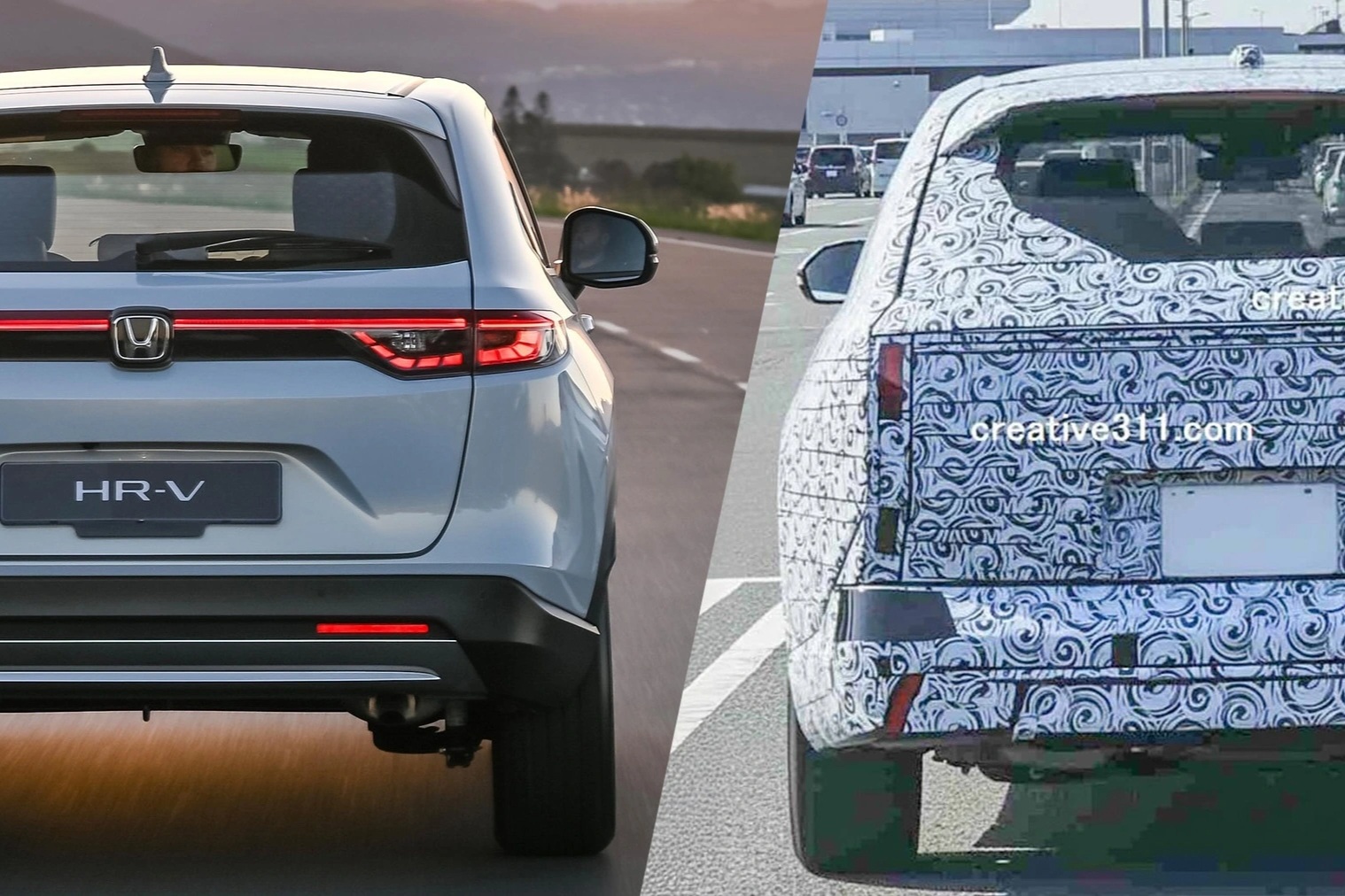 Honda HR-V thế hệ mới có chi tiết giống Range Rover